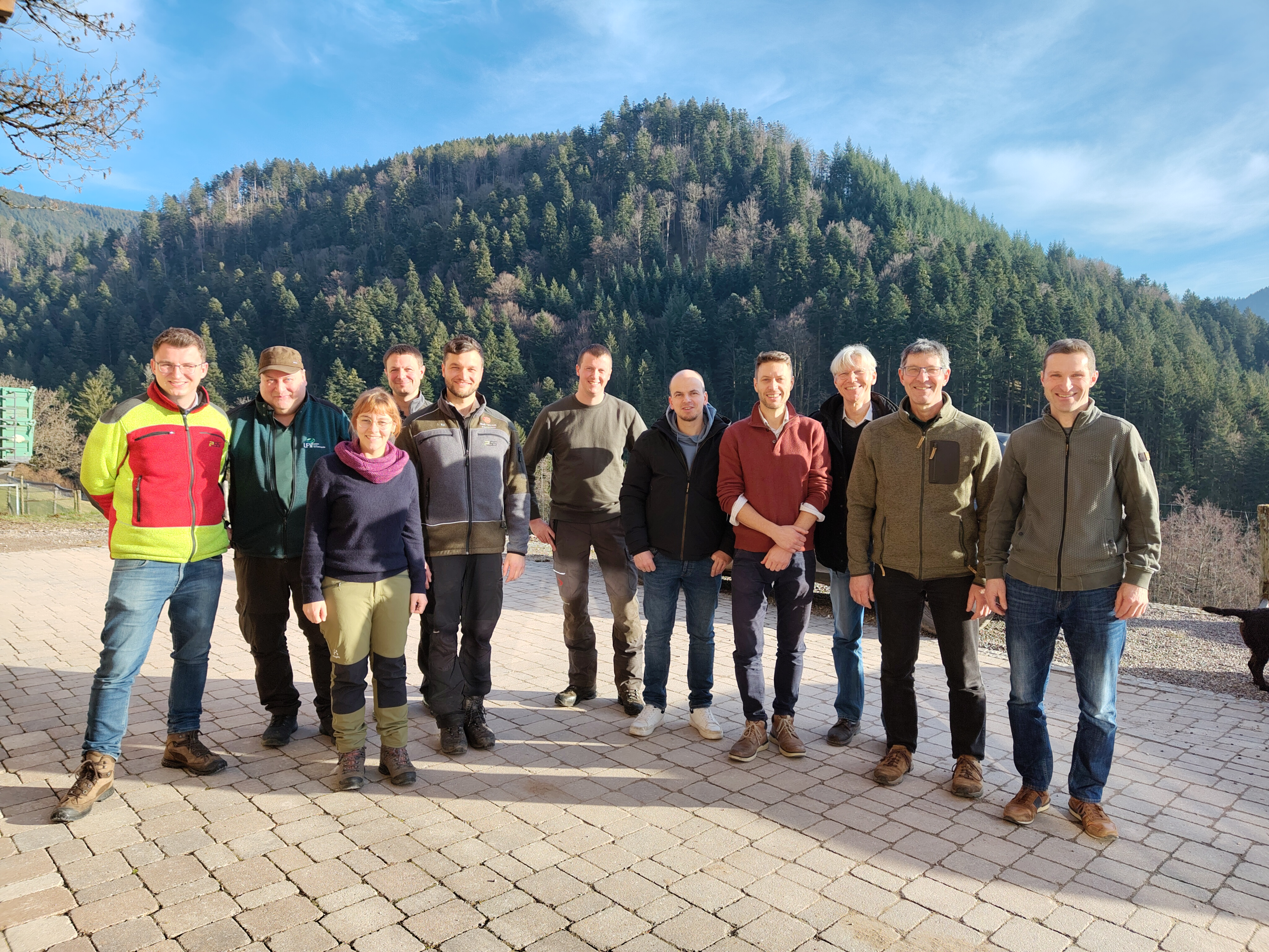 Vor-Ort Treffen mit der Forstpraxis am Hirzighof