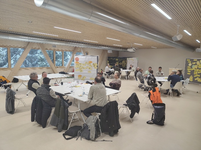 Diskussionsmaterial und Moderation am Ruhestein